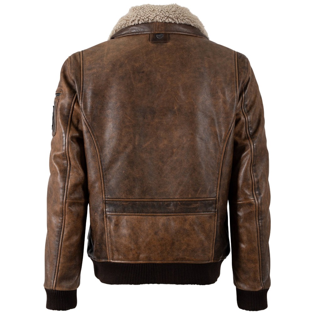 Geaca de Piele Barbati Mauritius Maro MMJolvin - readytowear