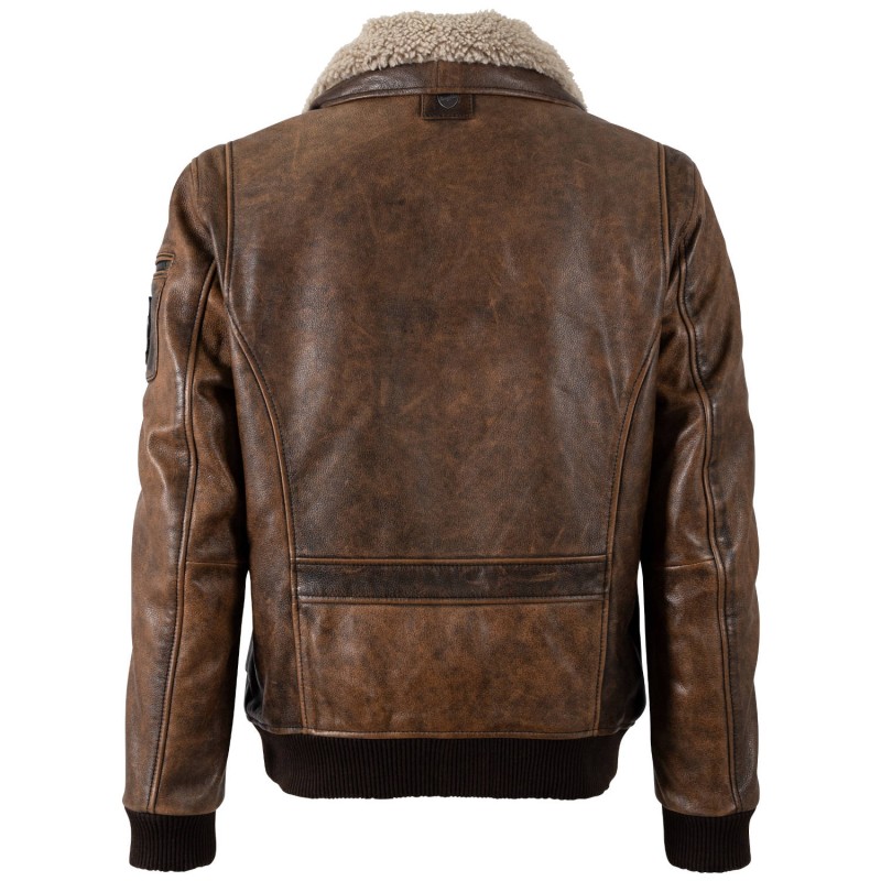 Geaca de Piele Barbati Mauritius Maro MMJolvin – STOC