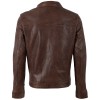 Geacă de piele bărbați Mauritius MMJorric culoare Whiskey din piele naturală