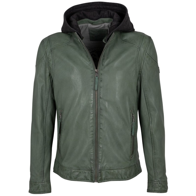 Geaca de Piele Barbati Mauritius Verde Inchis MMKarlos – Geci de Piele Geaca de Piele Barbati Mauritius Verde Inchis MMKarlos – Geci de Piele