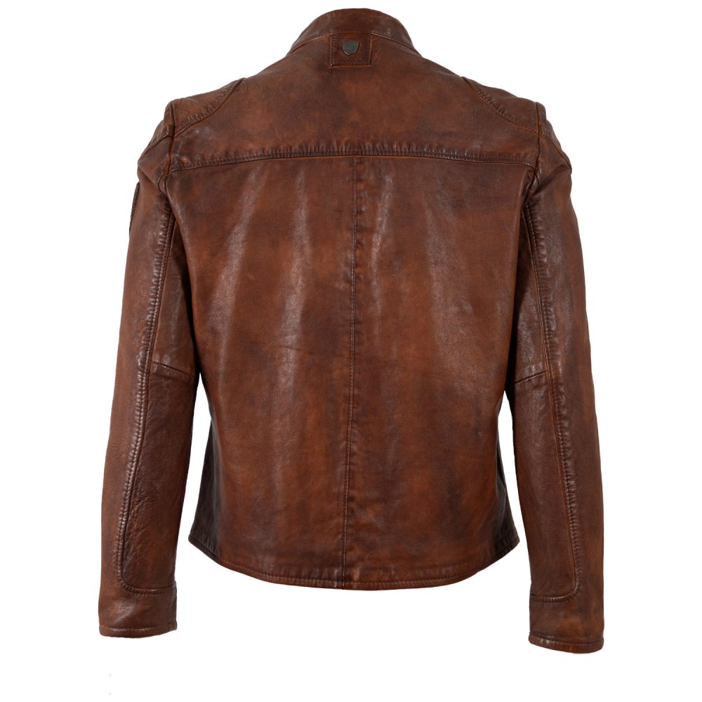 Geaca de Piele Barbati Mauritius Whiskey MMKendrik - readytowear