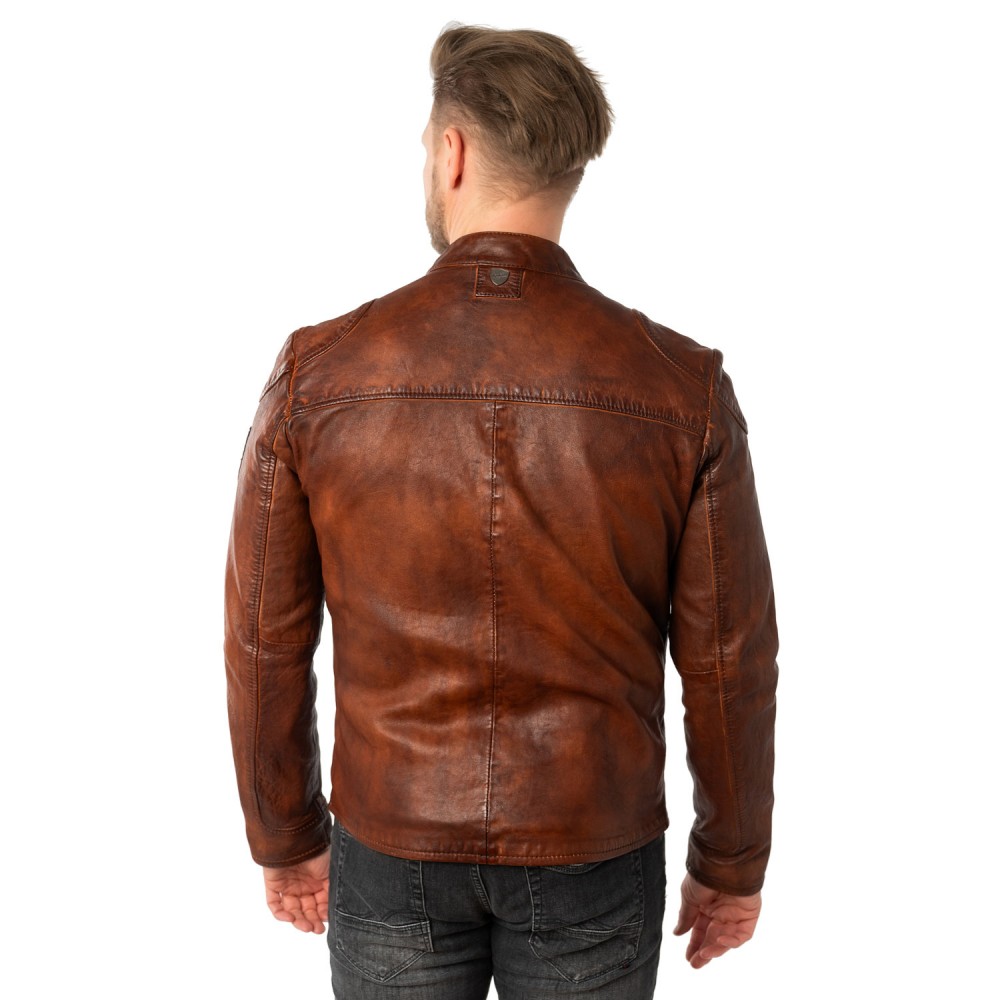 Geaca de Piele Barbati Mauritius Whiskey MMKendrik