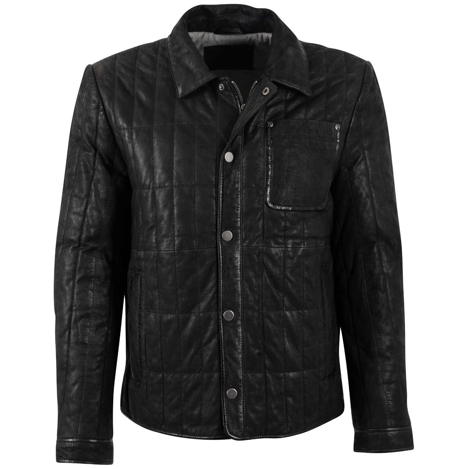 Geaca de Piele Barbati Mauritius Neagra MMKiuby – Black Friday Geaca de Piele Barbati Mauritius Neagra MMKiuby – Black Friday