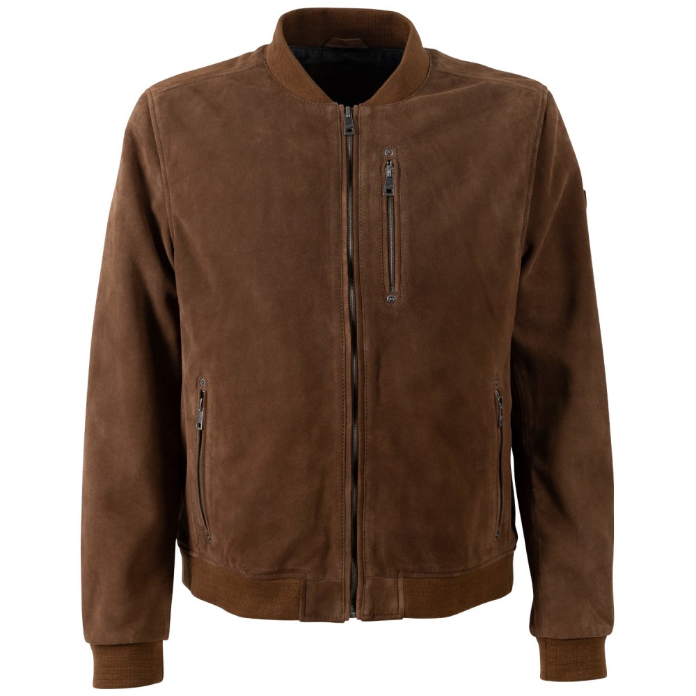 Geaca de Piele Barbati Mauritius Maro Deschis MMKolmo - readytowear