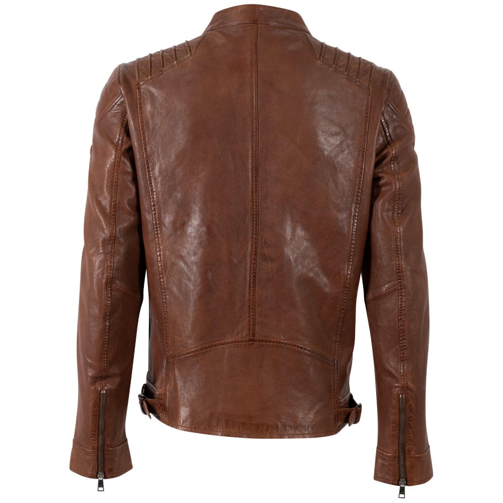 Geaca de Piele Barbati Mauritius Whiskey MMKrossy