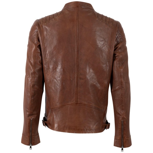 Geaca de Piele Barbati Mauritius Whiskey MMKrossy