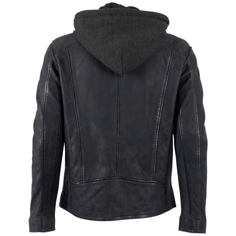 Geaca de Piele Barbati Mauritius Bleumarin Inchis MMKylos – Geci de Piele Geaca de Piele Barbati Mauritius Bleumarin Inchis MMKylos – Geci de Piele