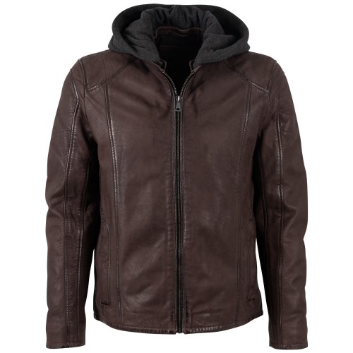 Geaca de Piele Barbati Mauritius Visinie MMKylos