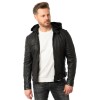 Geaca de Piele Barbati Mauritius Neagra MMLurak – Black Friday Geaca de Piele Barbati Mauritius Neagra MMLurak – Black Friday