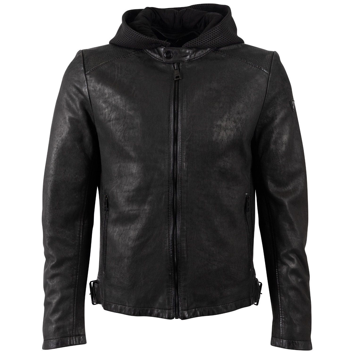 Geaca de Piele Barbati Mauritius Neagra MMLurak – Black Friday Geaca de Piele Barbati Mauritius Neagra MMLurak – Black Friday