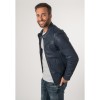 Geaca de Piele Barbati Mauritius Albastru Inchis MMMorkin - readytowear.ro