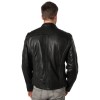 Geaca de Piele Barbati Mauritius Neagra MMNelsan – Geci de Piele