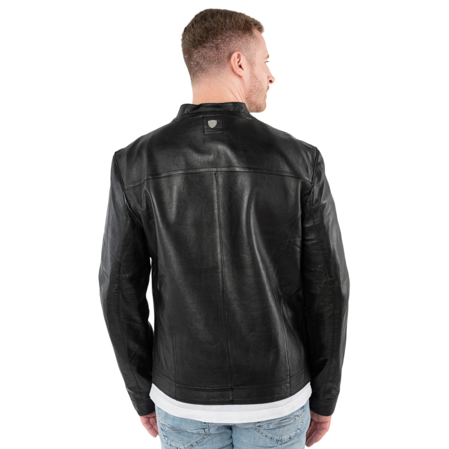 Geaca de Piele Barbati Mauritius Neagra MMOrlando – Geci de Piele Geaca de Piele Barbati Mauritius Neagra MMOrlando – Geci de Piele