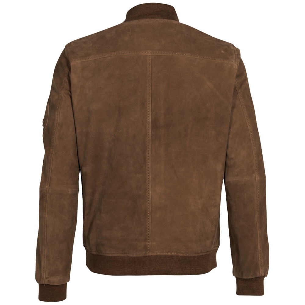 Geaca de Piele Barbati Mauritius Coniac Deschis MMPalermo - readytowear