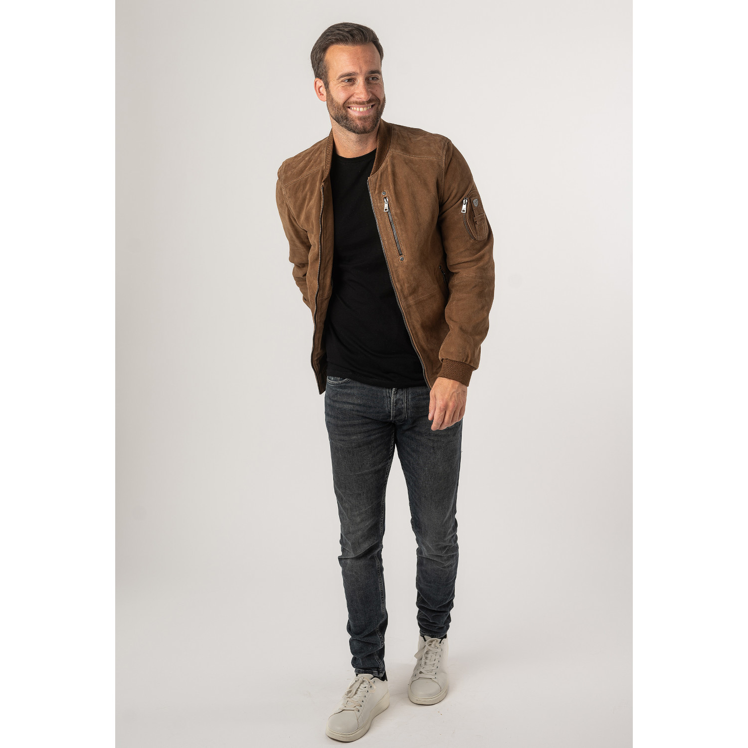 Geaca de Piele Barbati Mauritius Coniac Deschis MMPalermo – Geci de Piele Geaca de Piele Barbati Mauritius Coniac Deschis MMPalermo – Geci de Piele