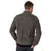Geaca de Piele Barbati Mauritius Gri MMPalermo - readytowear.ro
