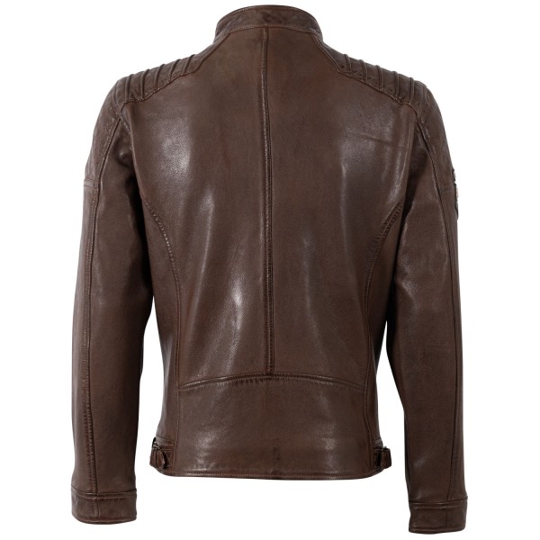 Geaca de Piele Barbati Mauritius Whiskey MMRiverto