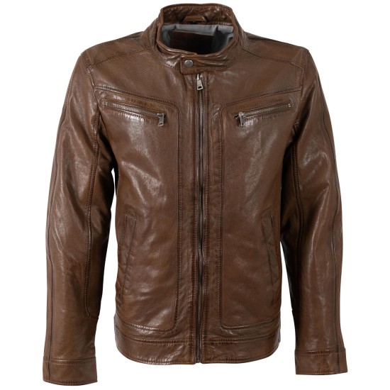 Geaca de Piele Barbati Mauritius Maro Prafuit MMRoley