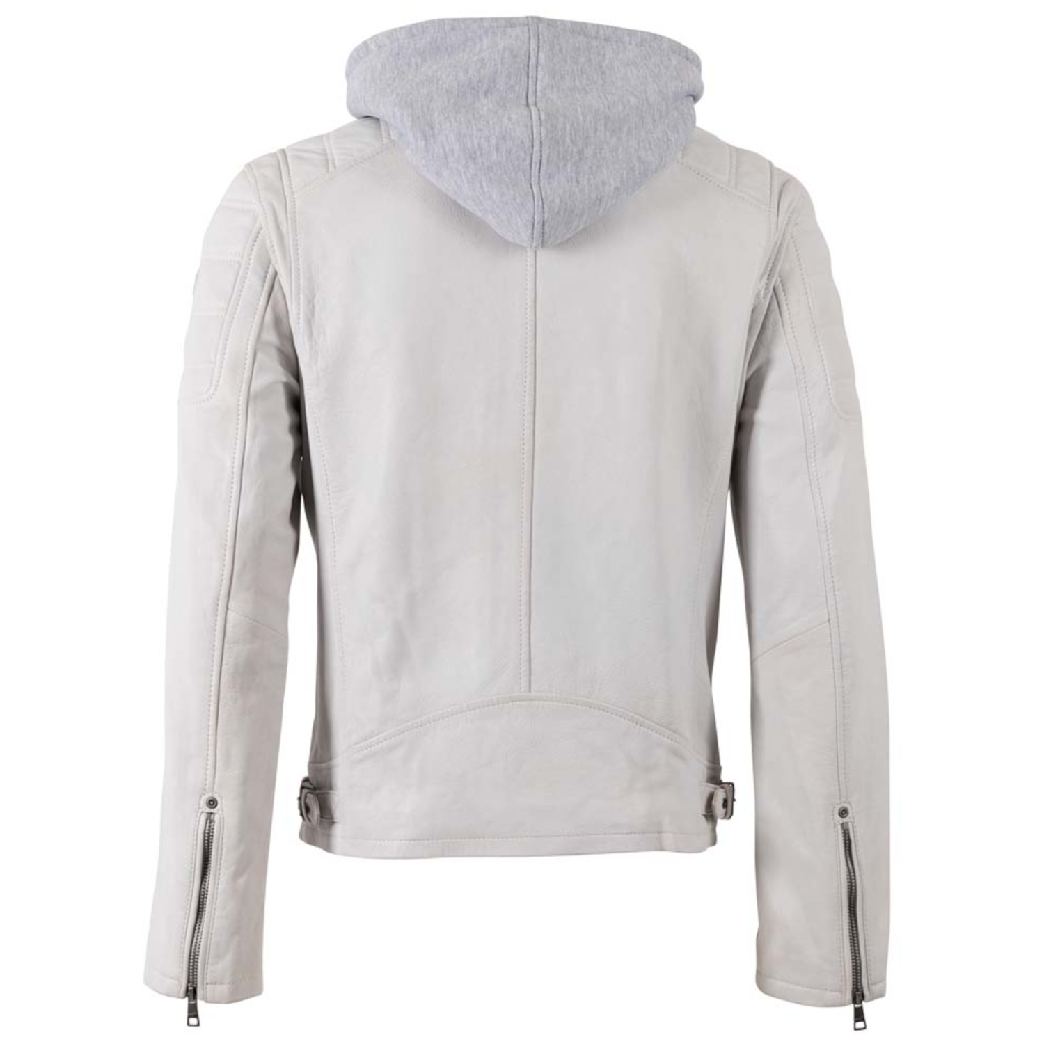 Geaca de Piele Barbati Mauritius Alb Murdar MMRylo – Geci de Piele Geaca de Piele Barbati Mauritius Alb Murdar MMRylo – Geci de Piele