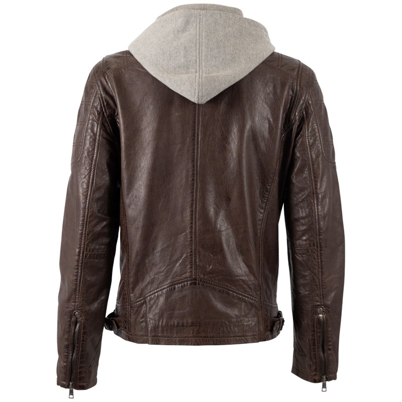 Geaca de Piele Barbati Mauritius Castanie MMRylo – Geci de Piele Geaca de Piele Barbati Mauritius Castanie MMRylo – Geci de Piele