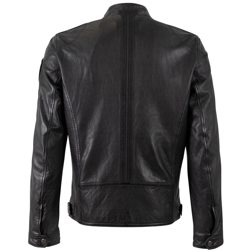 Geaca de Piele Barbati Mauritius Antracit MMShyko - readytowear