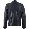Geaca de Piele Barbati Mauritius Negru/Bleumarin MMShyko