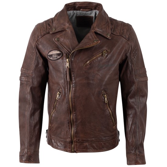 Geaca de Piele Barbati Mauritius Whiskey MMSkypilot