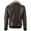 Geaca de Piele Barbati Mauritius Castaniu Inchis MMStarpilot – STOC Geaca de Piele Barbati Mauritius Castaniu Inchis MMStarpilot – STOC