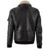 Geaca de Piele Barbati Mauritius Neagra MMStarpilot – STOC