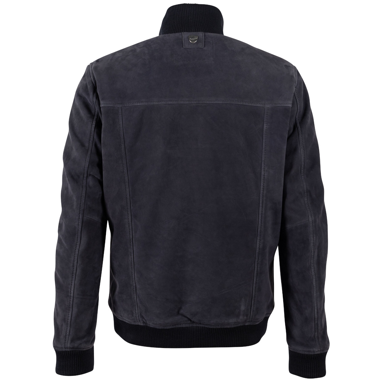 Geaca de Iarna Imblanita din Piele Barbati Mauritius Bleumarin MMThalor – STOC