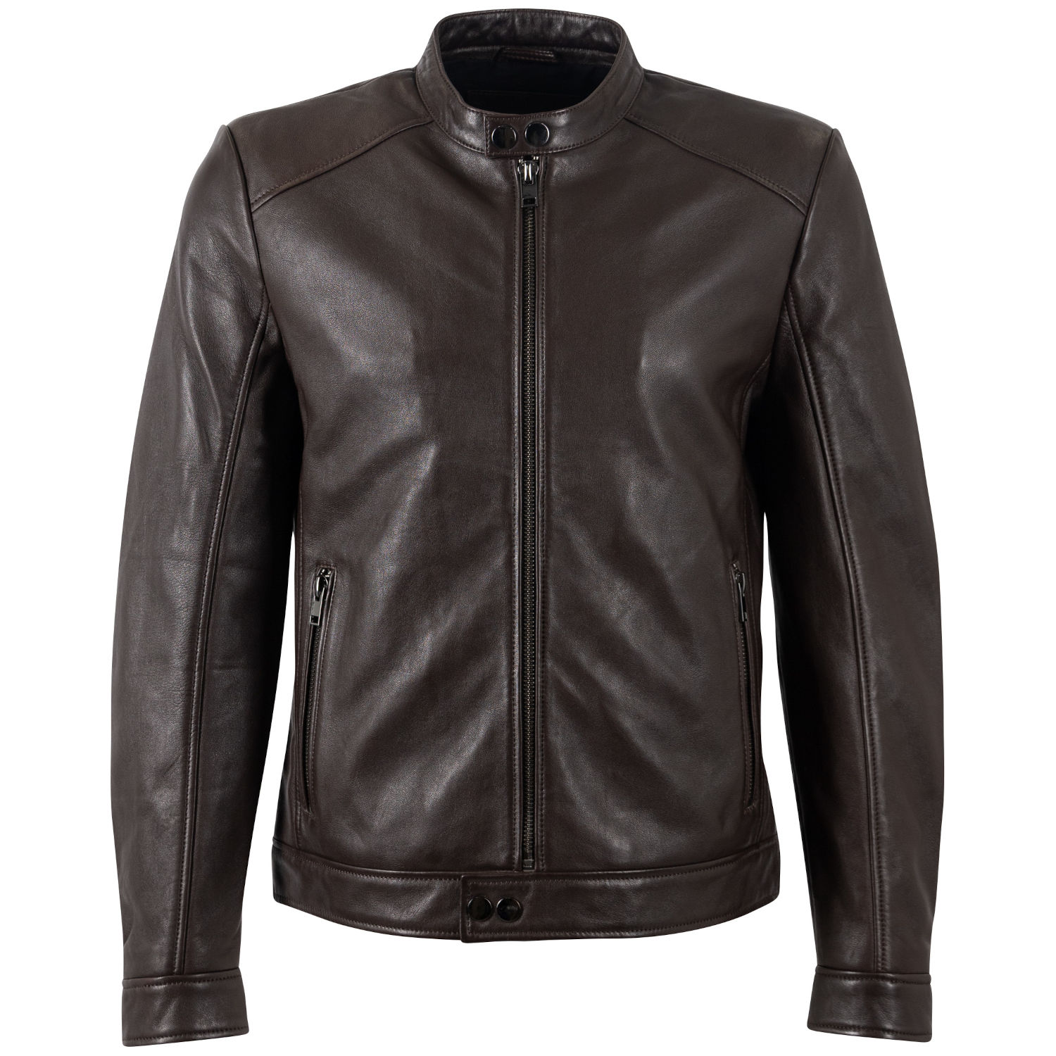 Geaca de Piele Barbati Mauritius Maro Inchis MMTibor – Black Friday Geaca de Piele Barbati Mauritius Maro Inchis MMTibor – Black Friday