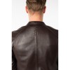 Geaca de Piele Barbati Mauritius Maro Inchis MMTibor – Geci de Piele