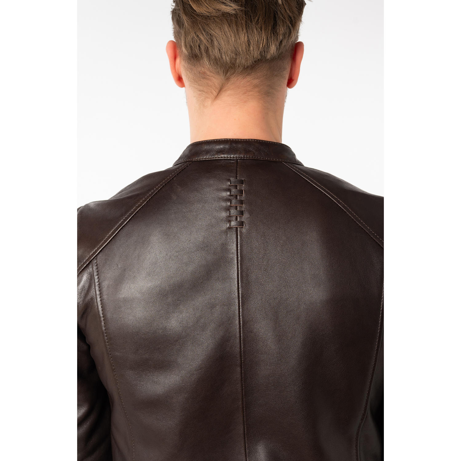 Geaca de Piele Barbati Mauritius Maro Inchis MMTibor – Black Friday Geaca de Piele Barbati Mauritius Maro Inchis MMTibor – Black Friday