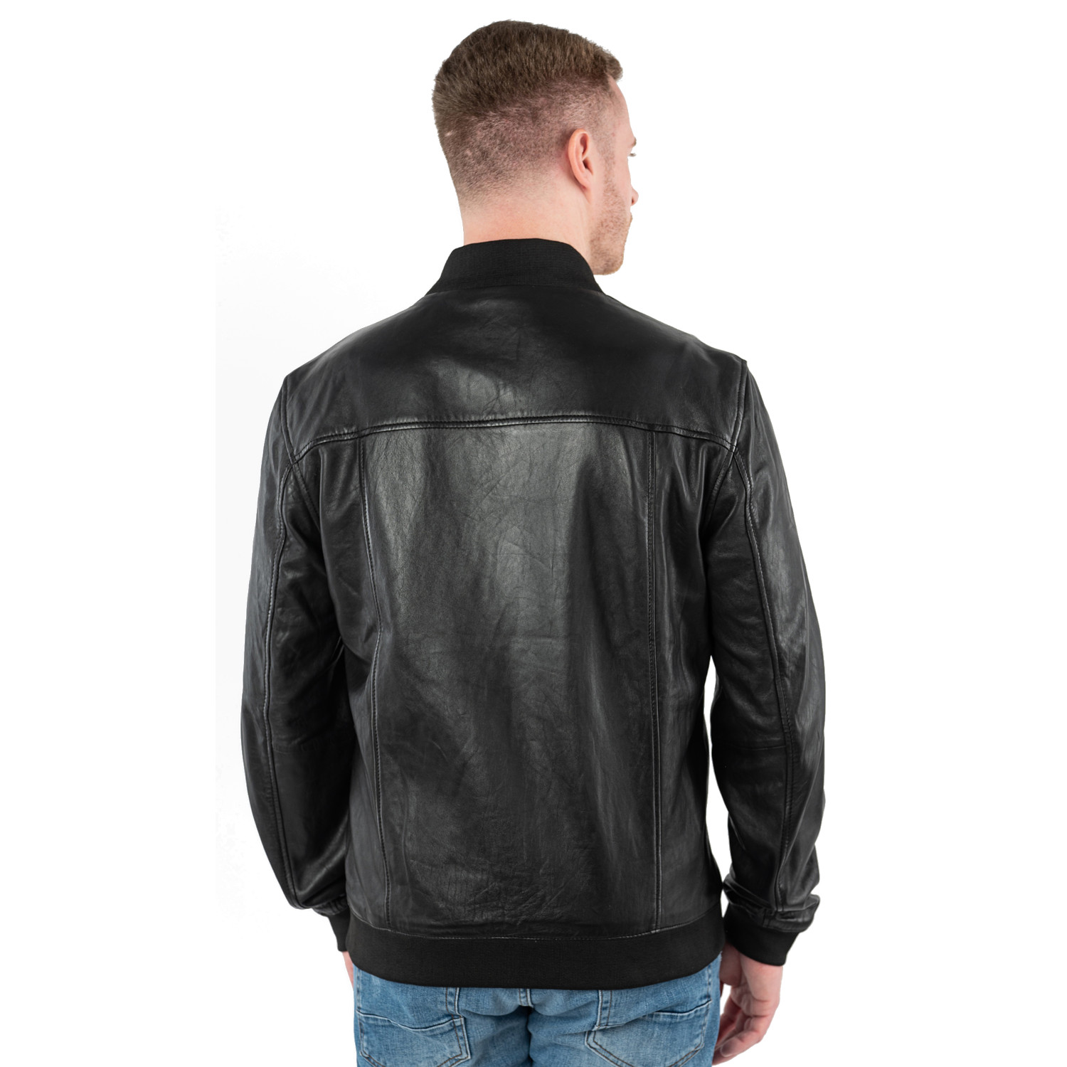 Geaca de Piele Barbati Mauritius Neagra MMTorino – Geci de Piele Geaca de Piele Barbati Mauritius Neagra MMTorino – Geci de Piele