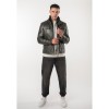Mauritius MMTorric - Geacă de Piele Bărbați Olive Închis Regular Fit, Stil Field Jacket Geacă de Piele Bărbați Mauritius Olive Închis MMTorric cu Guler din Blană Artificială