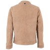 Mauritius MMTriven Geacă de Piele Întoarsă Bărbați Bej Regular Fit Stil Casual Modern Geacă de piele întoarsă pentru bărbați Mauritius MMTriven bej regular fit