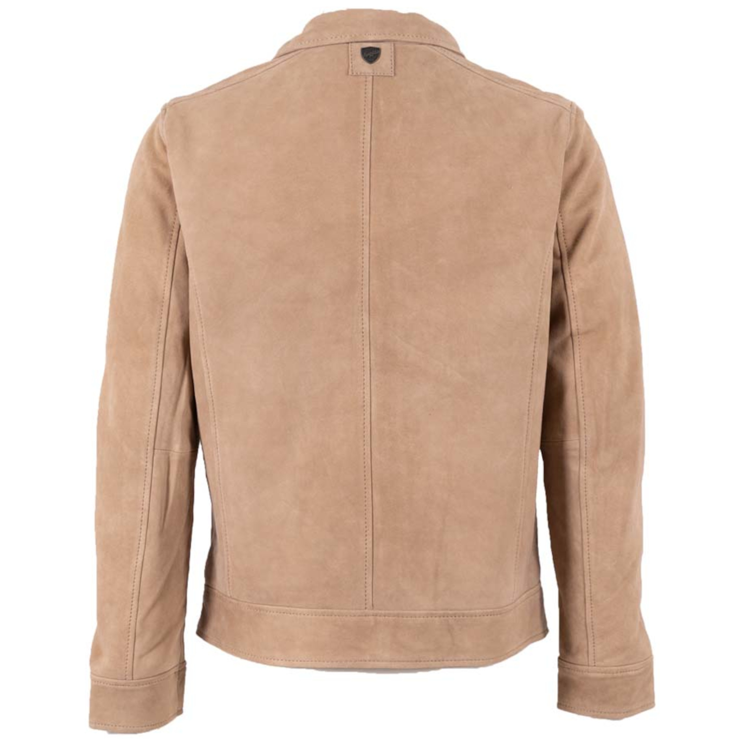 Mauritius MMTriven Geacă de Piele Întoarsă Bărbați Bej Regular Fit Stil Casual Modern Geacă de piele întoarsă pentru bărbați Mauritius MMTriven bej regular fit