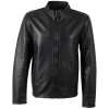 Geaca de piele barbati Mauritius Silver MSMKelwin neagra