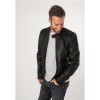 Geaca de Piele Barbati Mauritius Silver Neagra MSMKovin – Geci de Piele