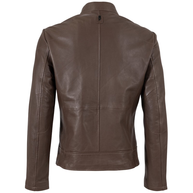 Geaca de Piele Barbati Mauritius Silver Maro Inchis MSMTonkin – Geci de Piele Geaca de Piele Barbati Mauritius Silver Maro Inchis MSMTonkin – Geci de Piele