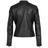 Geaca de Piele Dama Mauritius Silver Neagra MSWNayah