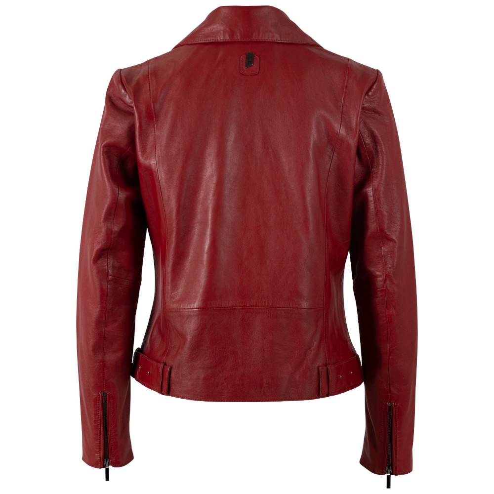 Geaca de Piele Dama Mauritius Silver Rosie MSWVilja