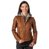 Geaca de Piele Dama Mauritius Coniac MWAdila – Geci de Piele