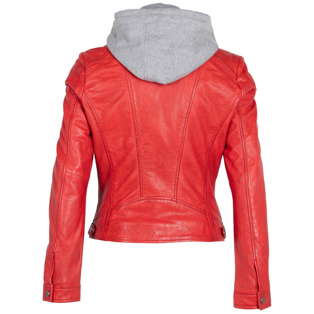 Geaca de Piele Dama Mauritius Rosie MWAdila - readytowear