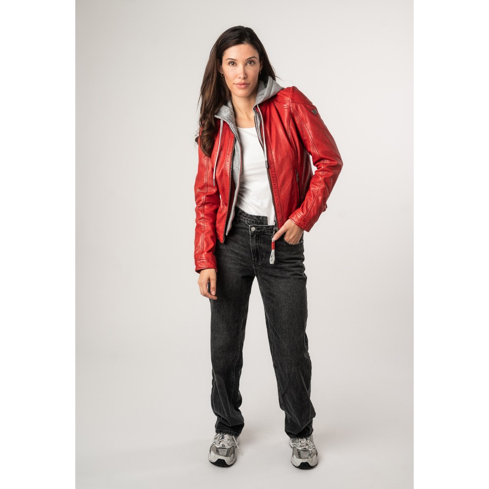 Geaca de Piele Dama Mauritius Rosie MWAdila - readytowear