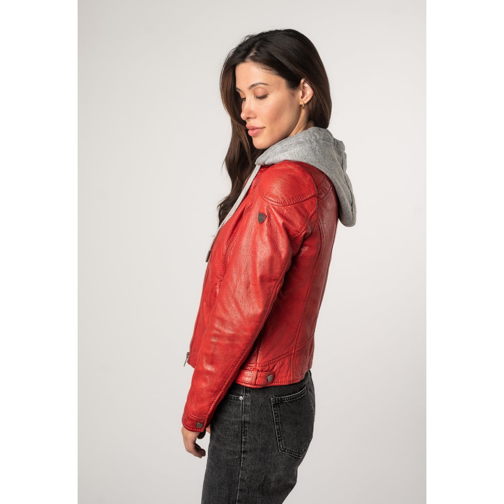 Geaca de Piele Dama Mauritius Rosie MWAdila - readytowear