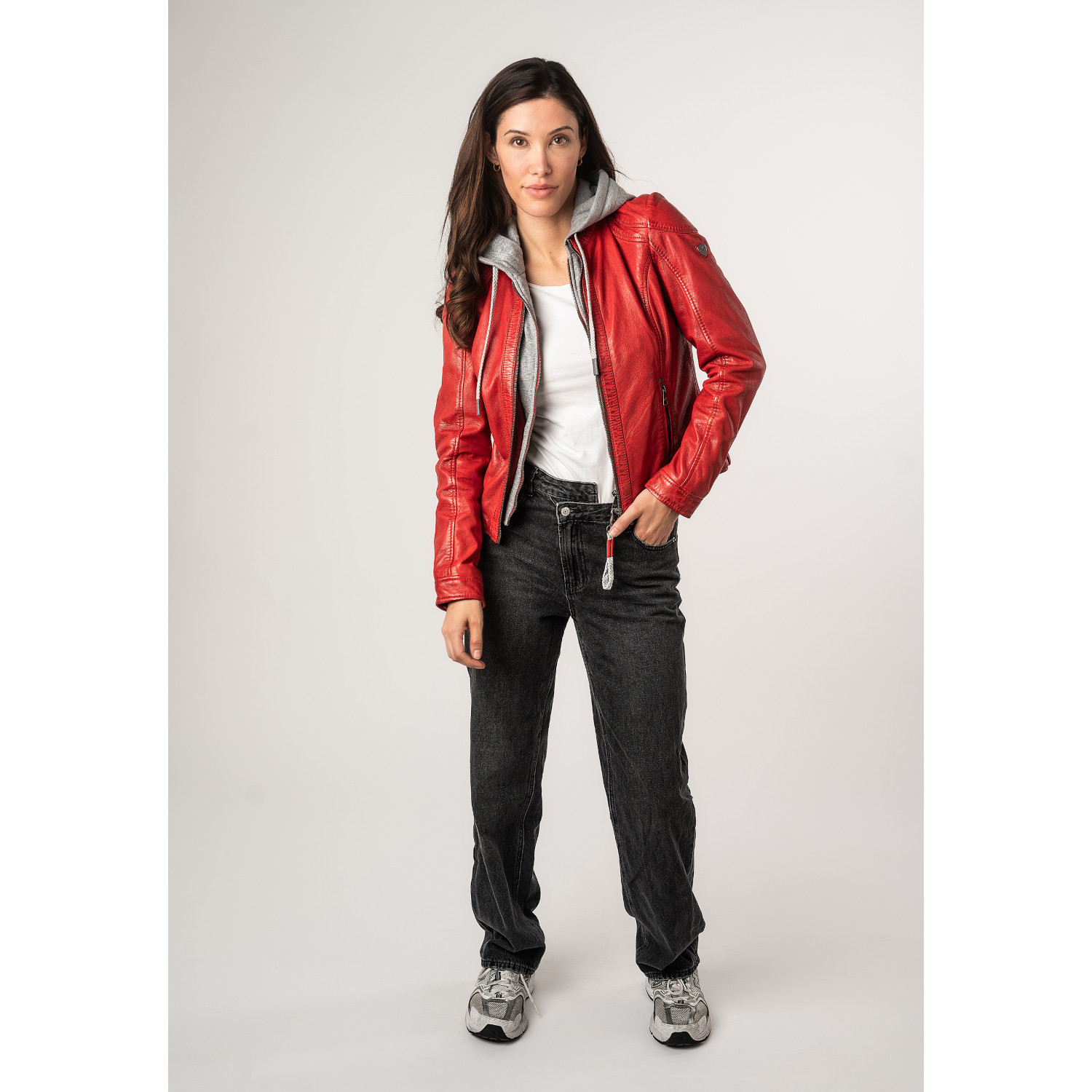 Geaca de Piele Dama Mauritius Rosie MWAdila – Geci de Piele