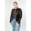 Geaca de Piele Dama Mauritius Neagra MWAlani
