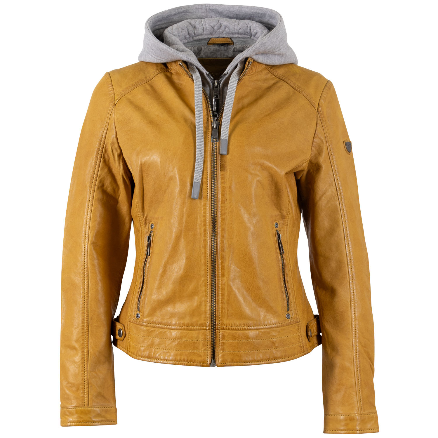 Geaca de Piele Dama Mauritius Galben Inchis MWAleni – Geci de Piele Geaca de Piele Dama Mauritius Galben Inchis MWAleni – Geci de Piele