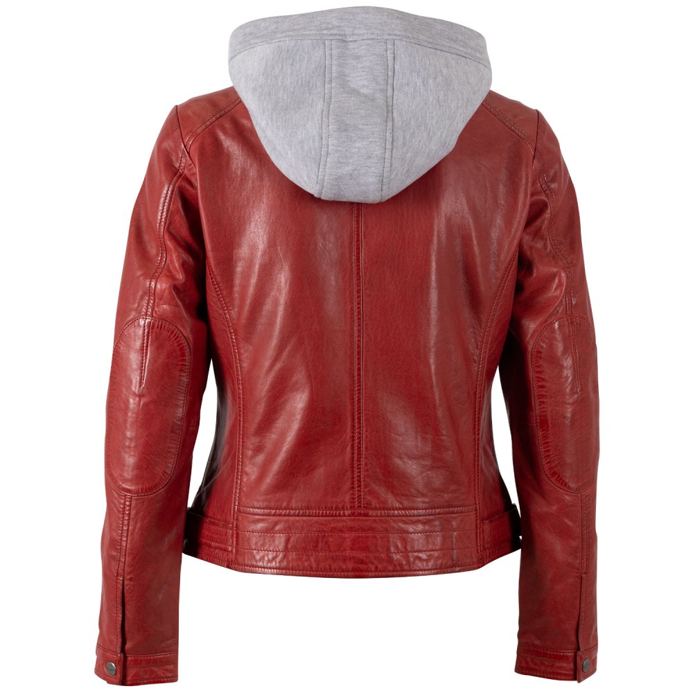 Geaca de Piele Dama Mauritius Rosie MWAleni - readytowear